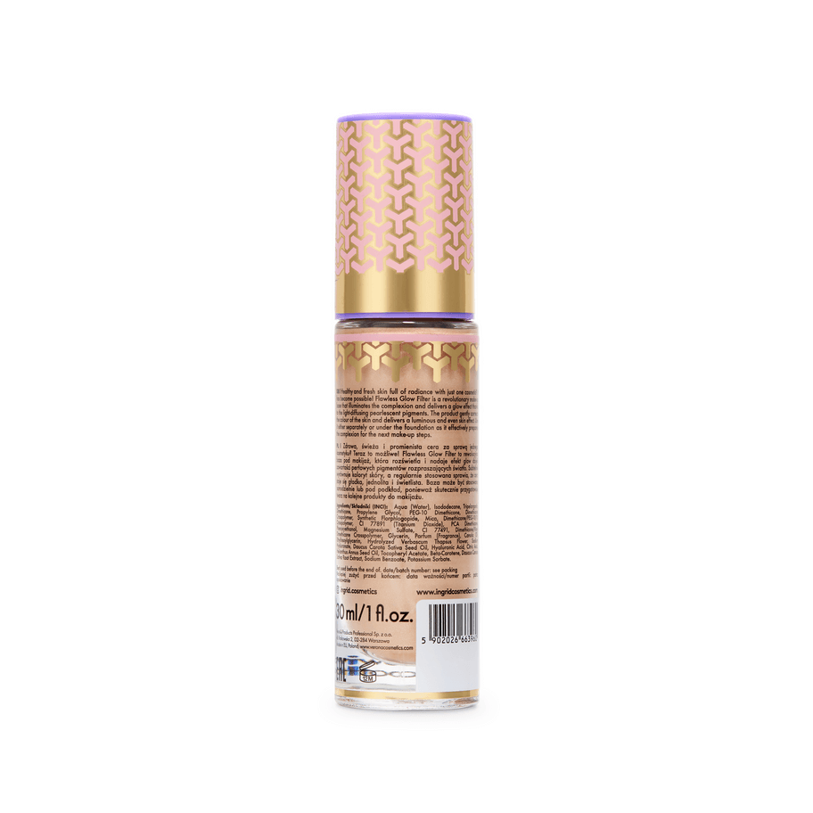 INGRID COSMETICS FLAWLESS GLOW FILTER Verona Products Professional