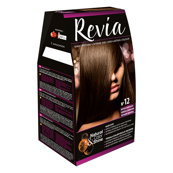 REVIA HAIR COLOR 12 BITTER CHOCOLATE