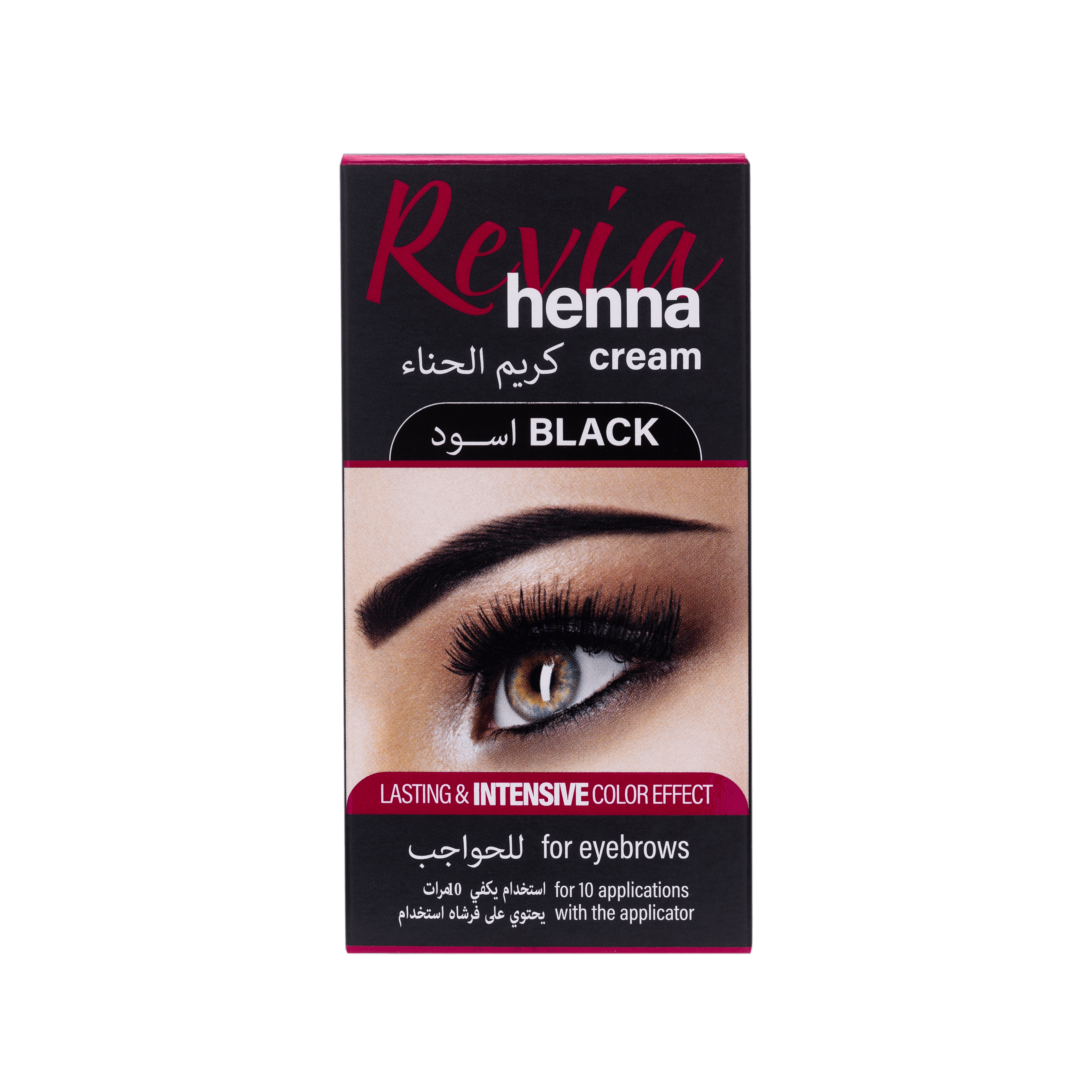 REVIA BLACK EYEBROW HENNA CREAM