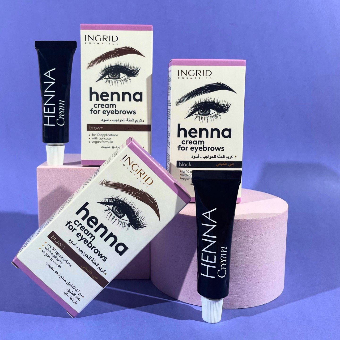 Nowość w ofercie INGRID COSMETICS: Kremowa henna do brwi