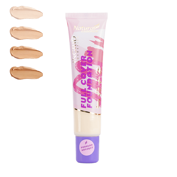 INGRID COSMETICS NATURAL ESSENCE FULL COVER FOUNDATION