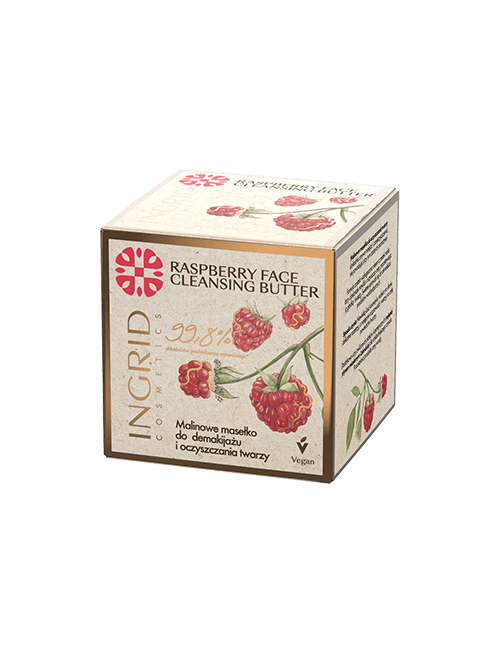 INGRID COSMETICS RASPBERRY FACE CLEANSING BUTTER