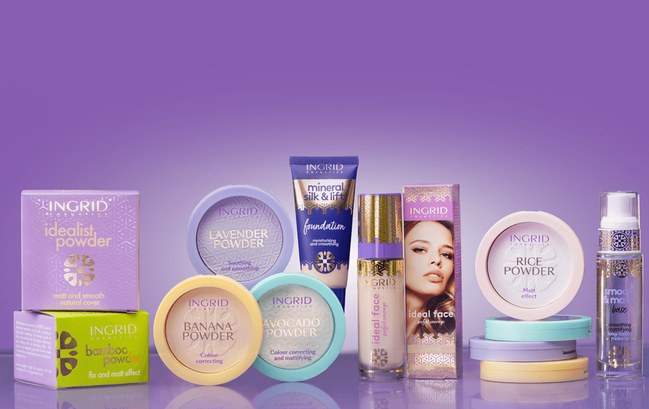 Bestsellerowe produkty Ingrid Cosmetics dostępne w drogeriach Hebe