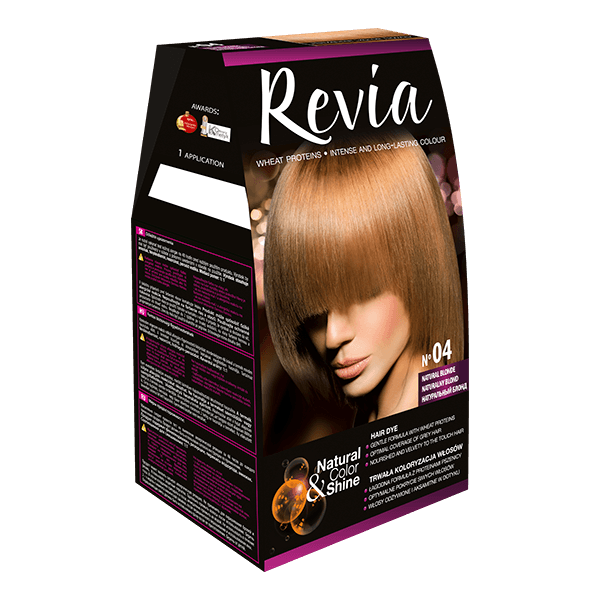 REVIA HAIR COLOR 04 NATURAL BLONDE
