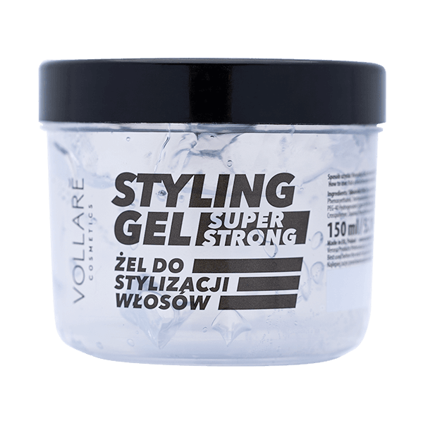 VOLLARE COSMETICS HAIR STYLING GEL SUPER STRONG