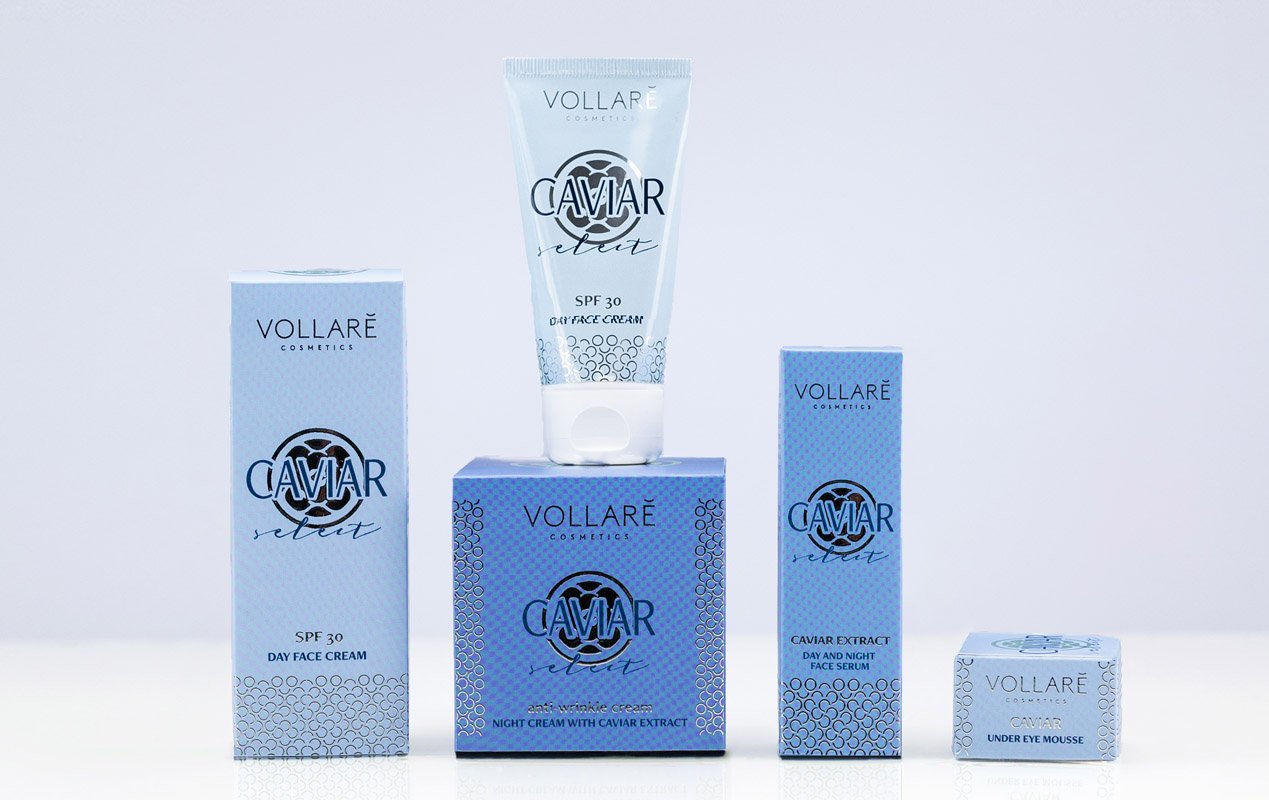 The new Caviar care line by Vollare