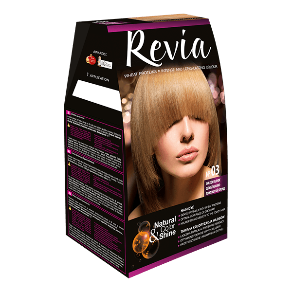 REVIA HAIR COLOR 03 GOLDEN BLONDE
